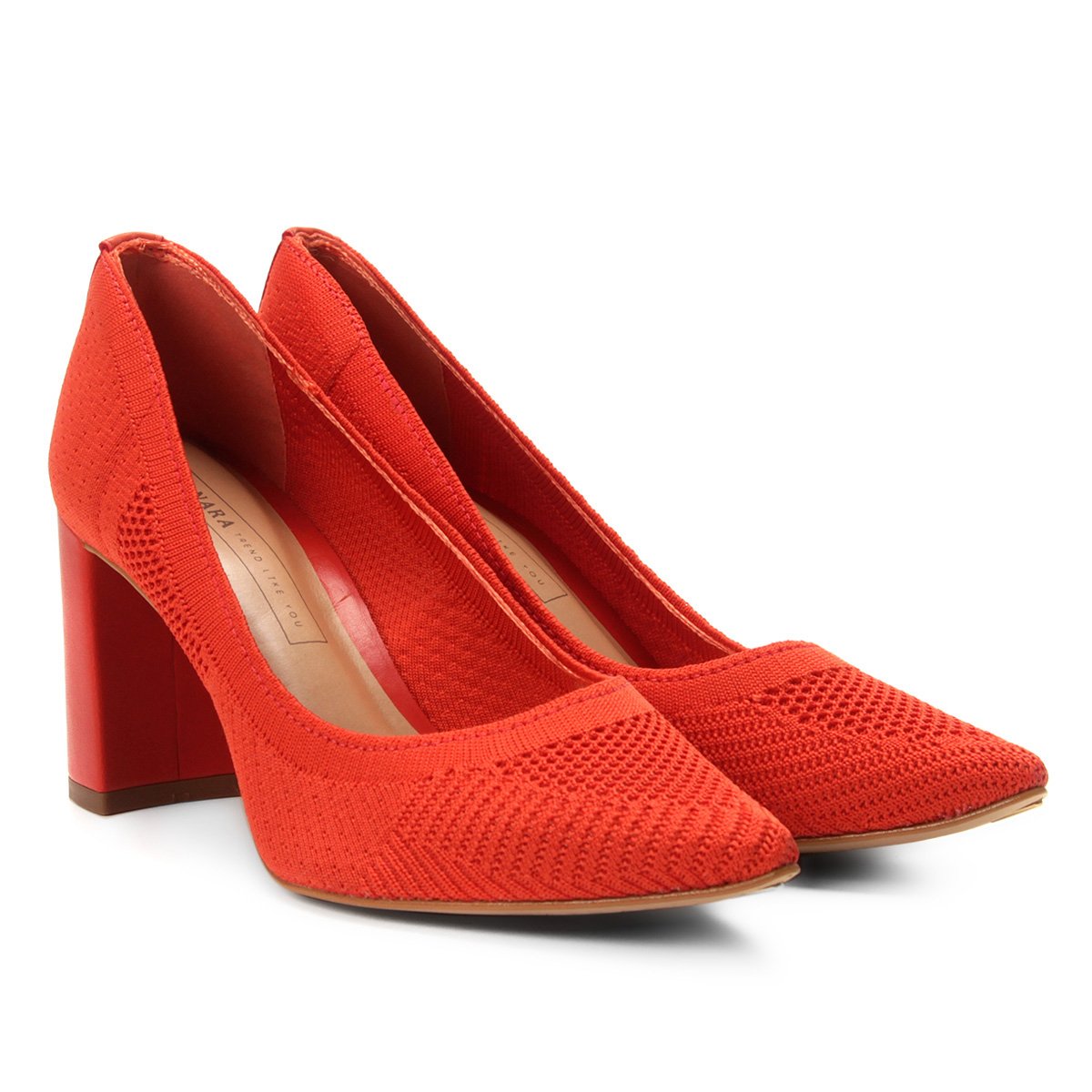 scarpin tanara malha