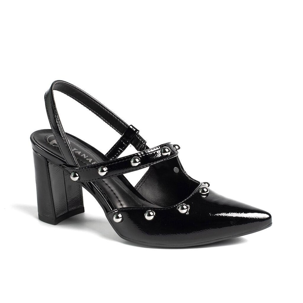 Scarpin Tanara Slingback de Salto Bloco Feminino T9062