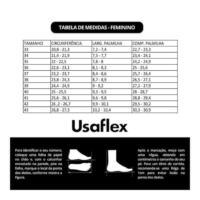Scarpin Usaflex Feminino Casual Bico Fino AD0601