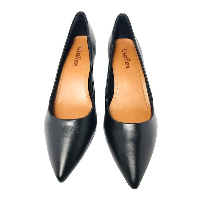 SCARPIN USAFLEX Z7601 PRETO