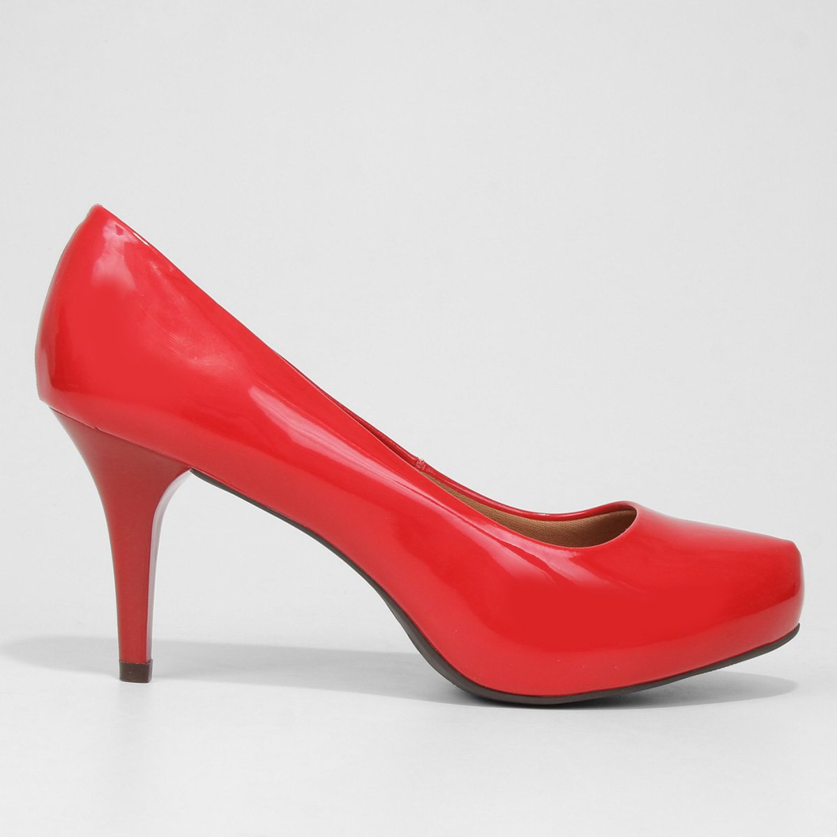 Scarpin Verniz Ala Meia Pata - Vermelho é ruim? Scarpin Verniz Ala Meia Pata - Vermelho é boa?