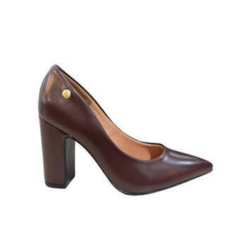 Scarpin Vizzano 1285.400 Salto Bloco Confortável Tamanho:39;Cor:;Gênero:Feminino