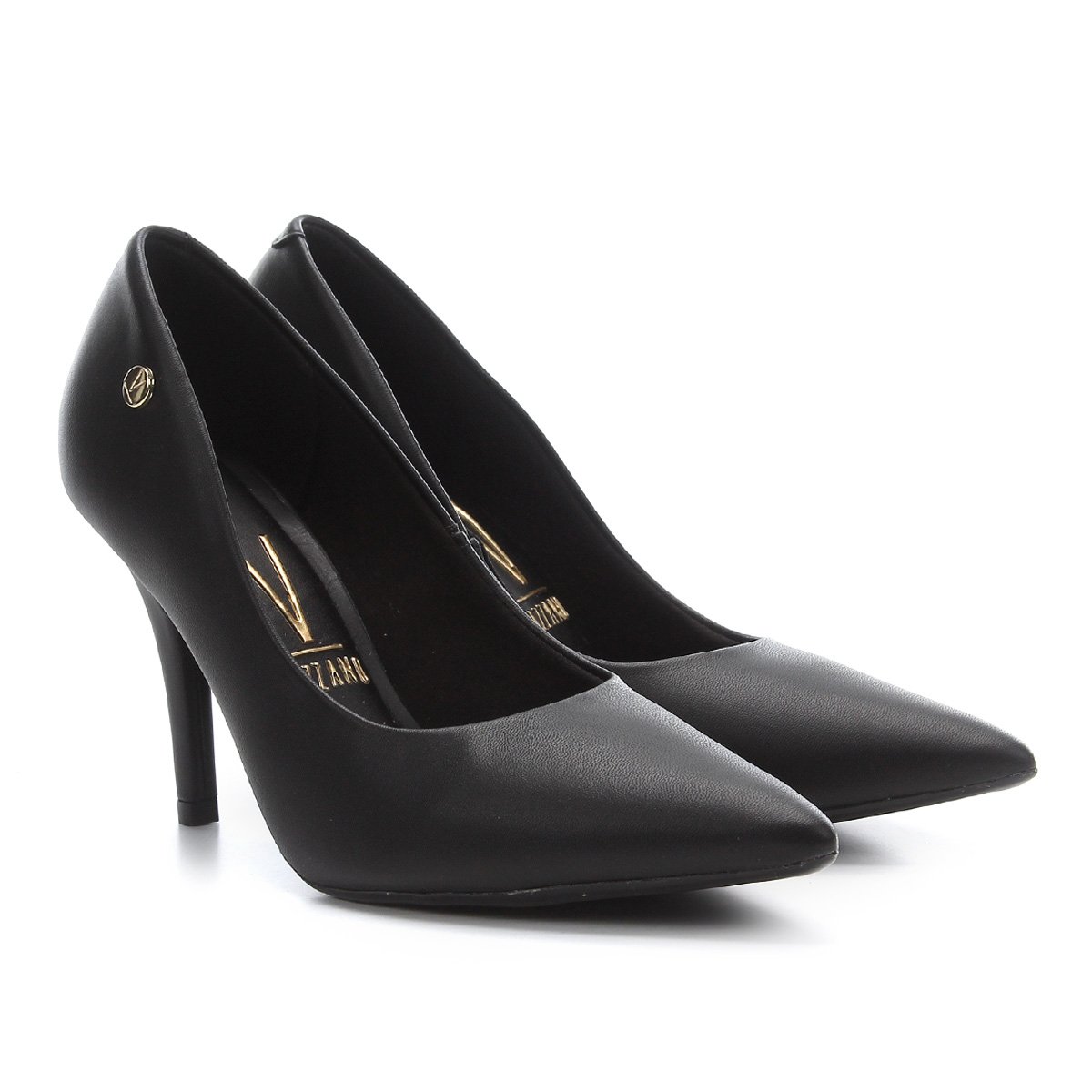 Scarpin Vizzano Bico Fino Salto Alto Básico - Preto é ruim? Scarpin Vizzano Bico Fino Salto Alto Básico - Preto é boa?