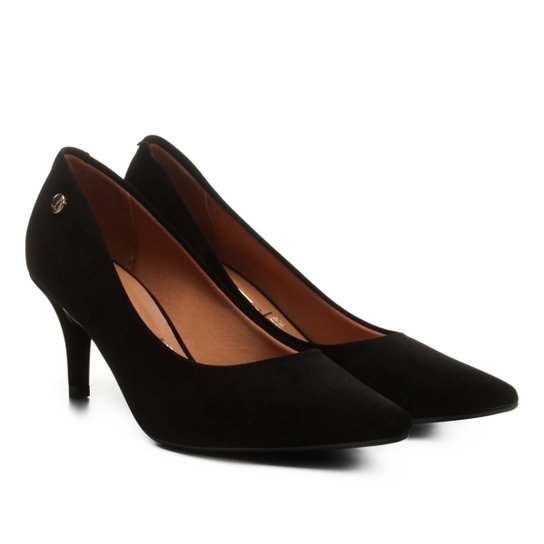 Scarpin Vizzano Bico Fino - Preto