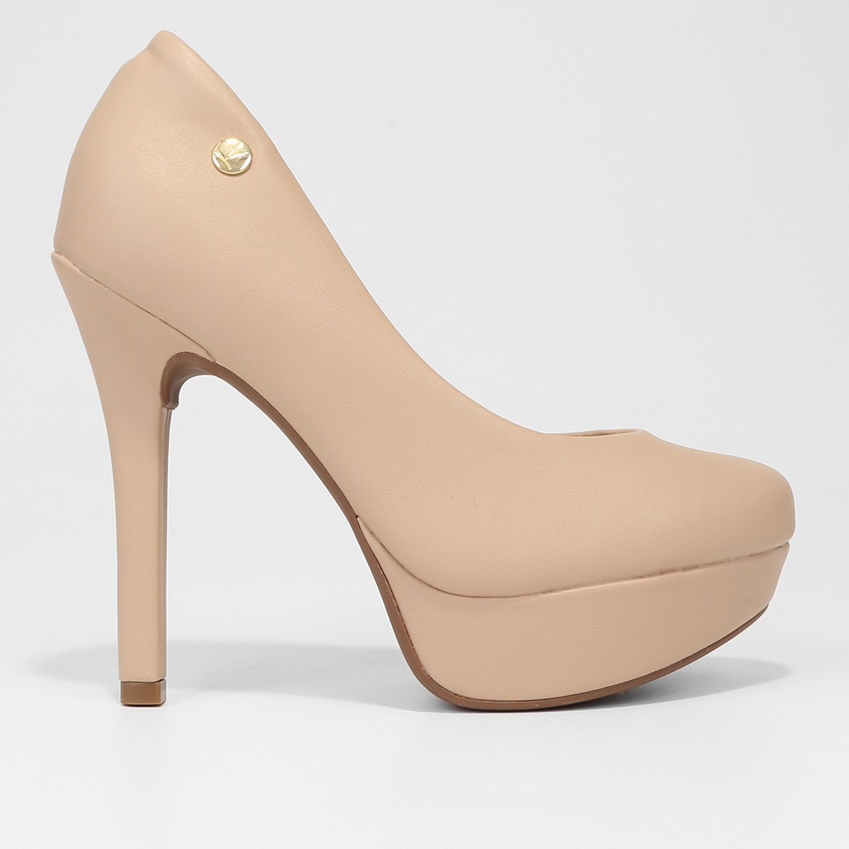 Scarpin Vizzano Meia Pata Salto Alto Tubarão Menor preço em Scarpin Vizzano Meia Pata Salto Alto Tubarão