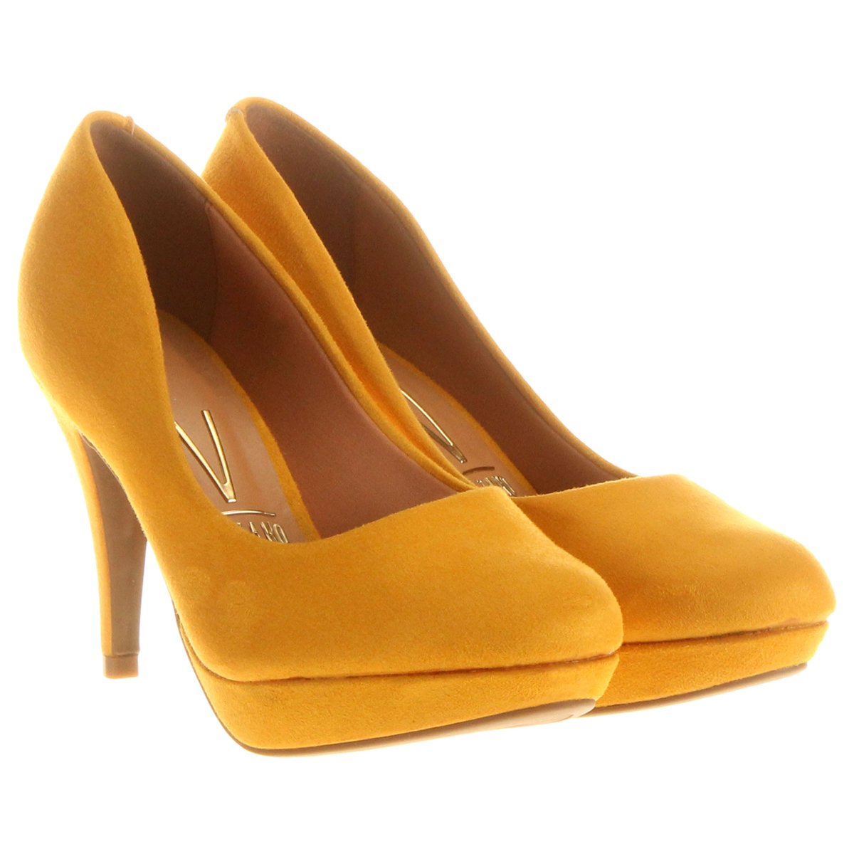 scarpin mostarda vizzano