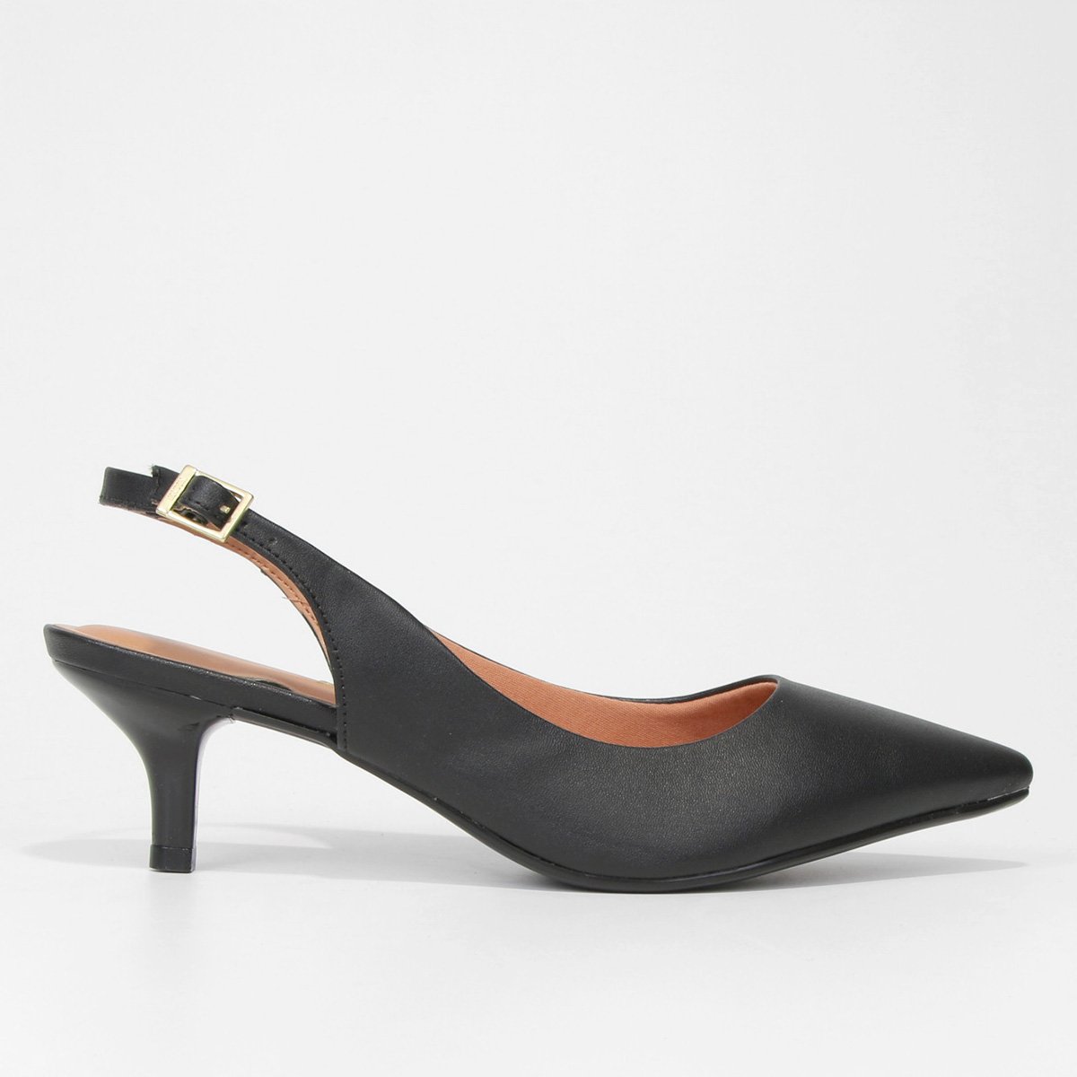 Scarpin Vizzano Slingback Bico Fino Salto Baixo é ruim? Scarpin Vizzano Slingback Bico Fino Salto Baixo é boa?
