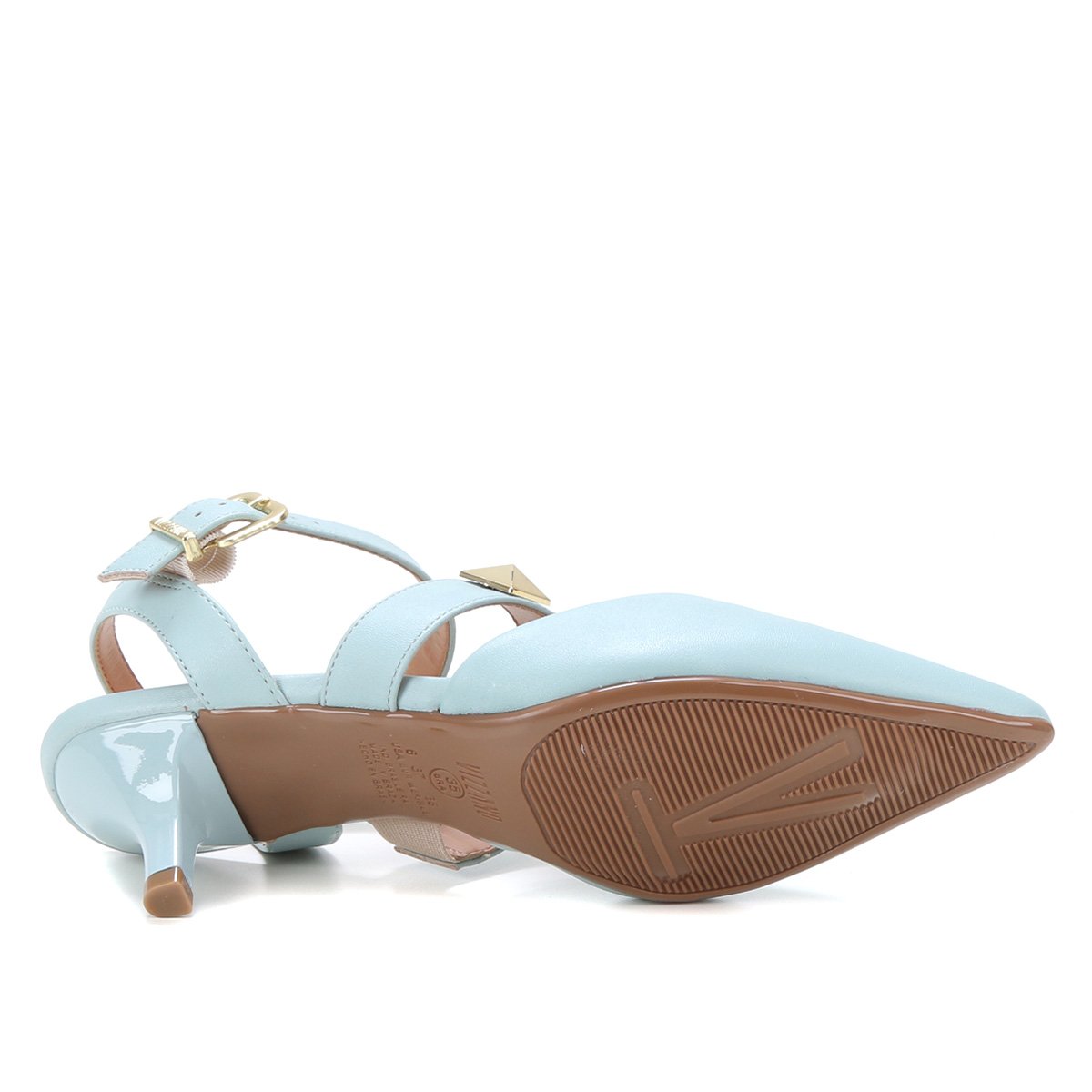 Scarpin Feminino Vizzano Spikes Preto - Passarela