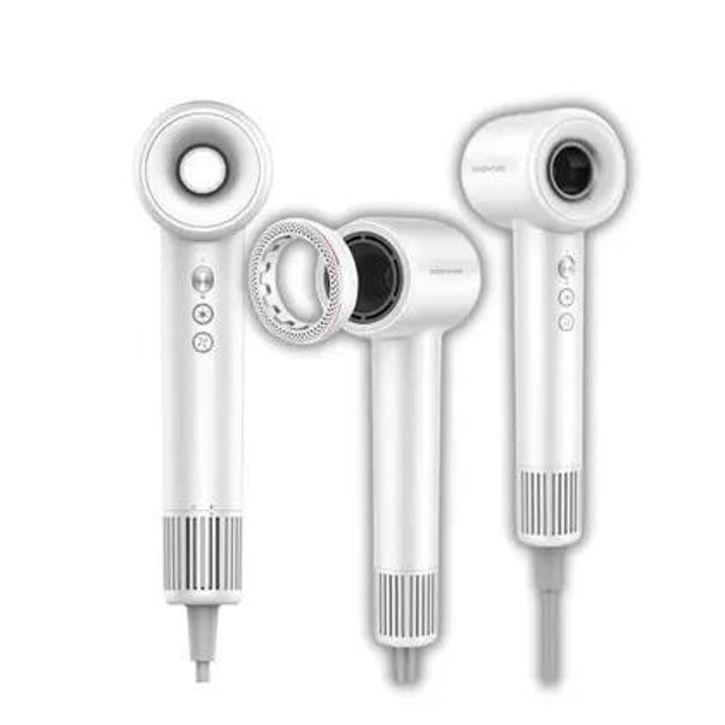 Secador Coshare Superflowl Tecnologia Dyson Silencioso Leve Cinza