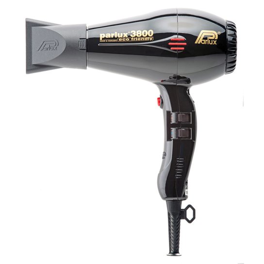 Secador de Cabelo Parlux 3800 Ion Profissional 220v - Preto