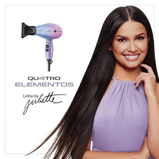 Secador de Cabelos By Juliette Mondial 2000W SCP-JU-03 127V