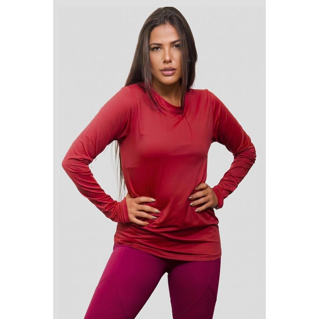 Segunda Pele Feminina Manga Longa Confort Proteção Uv 50+ Villa Sports