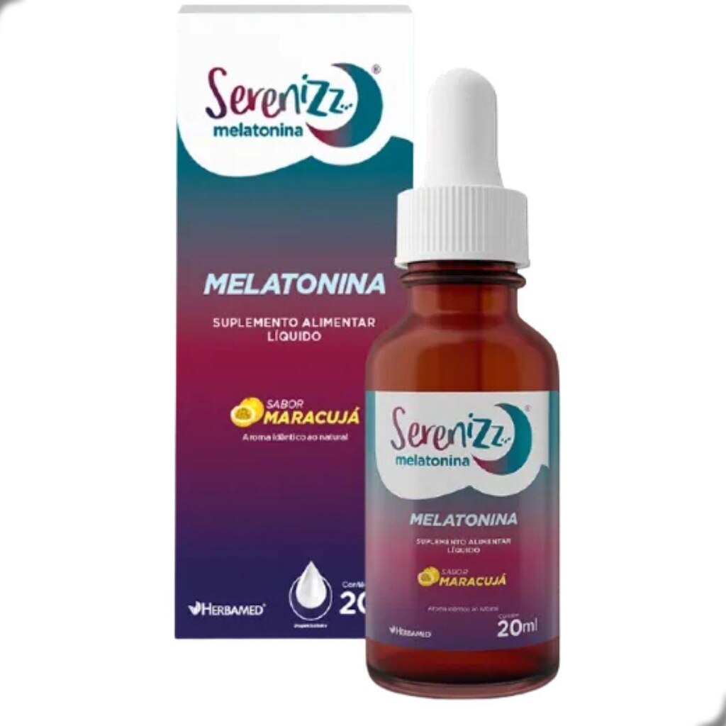 Serenizz Melatonin Sublingual Liquid 20ml Herbamed