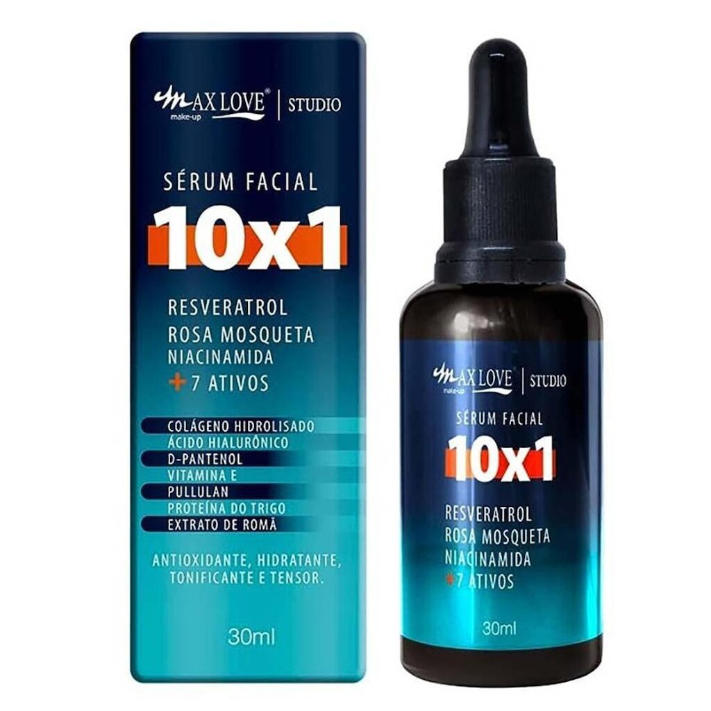 Sérum Facial Max Love - 10 em 1 30ml