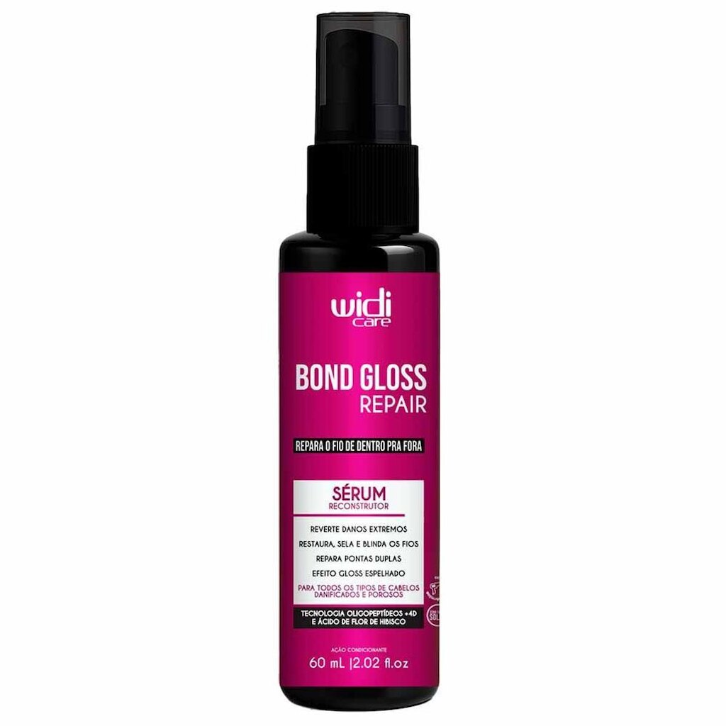 Sérum Reconstrutor Wide Care Bond Gloss Repair 60ml