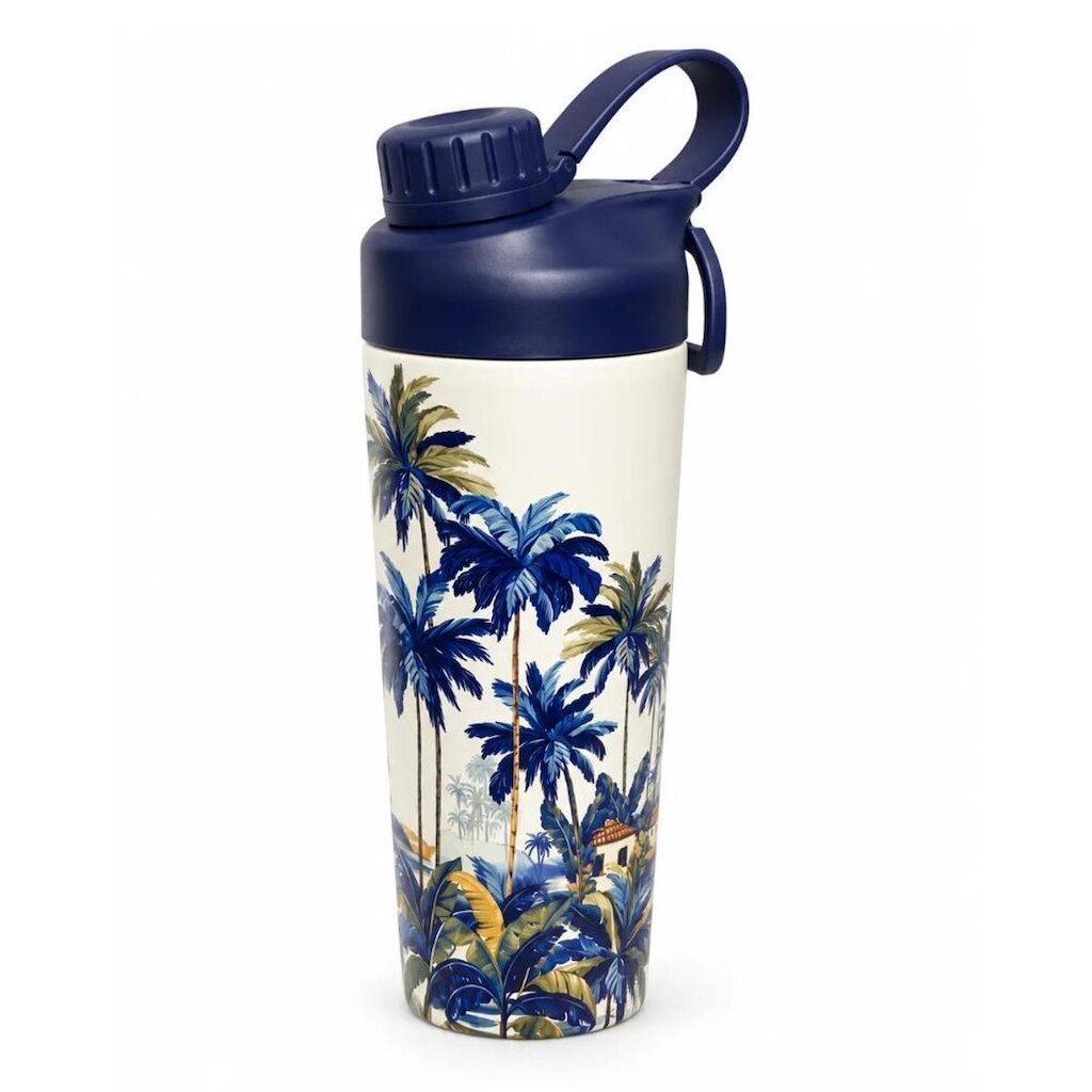 Shaker Termico Farm 700ml Paraiso Brasil Estampada 377837