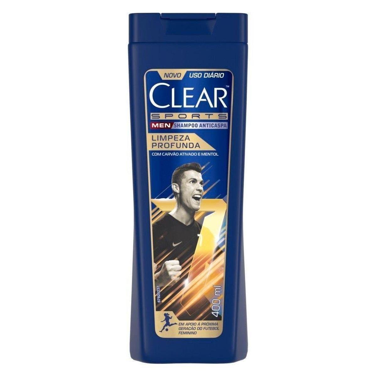 Shampoo Anticaspa Clear Limpeza Profunda 400Ml Menor preço em Shampoo Anticaspa Clear Limpeza Profunda 400Ml