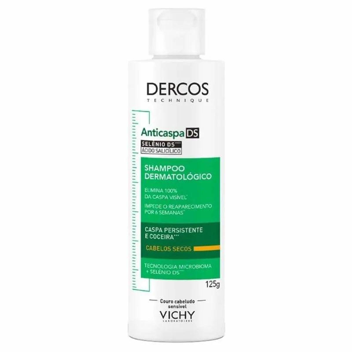 Shampoo Anticaspa DS Intensivo Vichy Dercos - Cabelos Secos 125ml Menor preço em Shampoo Anticaspa DS Intensivo Vichy Dercos - Cabelos Secos 125ml