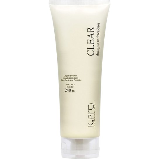 Shampoo Antirresíduo K Pro Ice Clear 240ml - Incolor