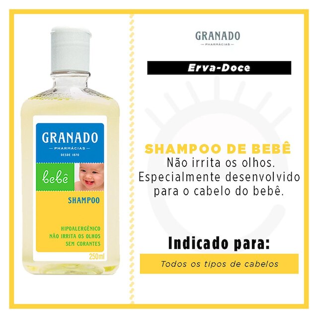 Shampoo Bebê Granado 250ml