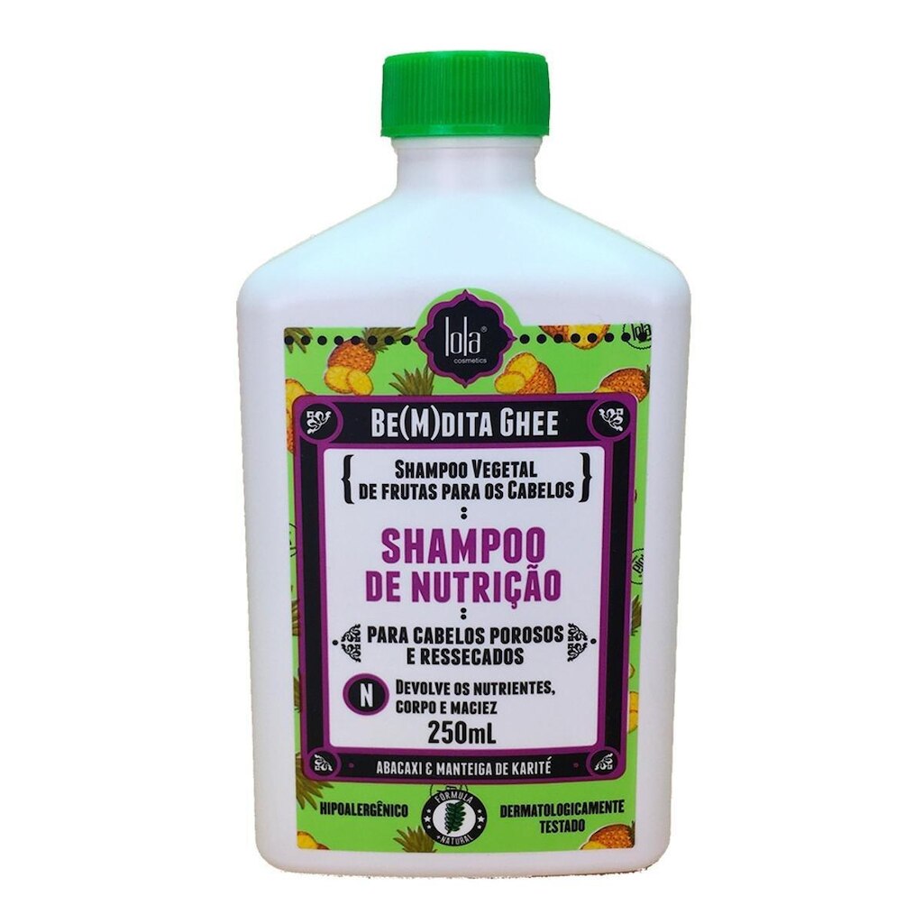 Shampoo de Nutrição Lola Cosmetics Be(m)dita Ghee Abacaxi e Manteiga de Bacuri - 250ml