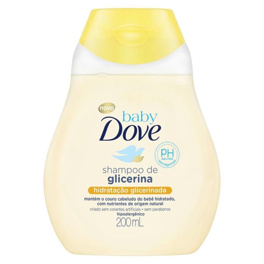 Shampoo Dove Baby Hidratação Glicerinada 200ml Incolor Zattini