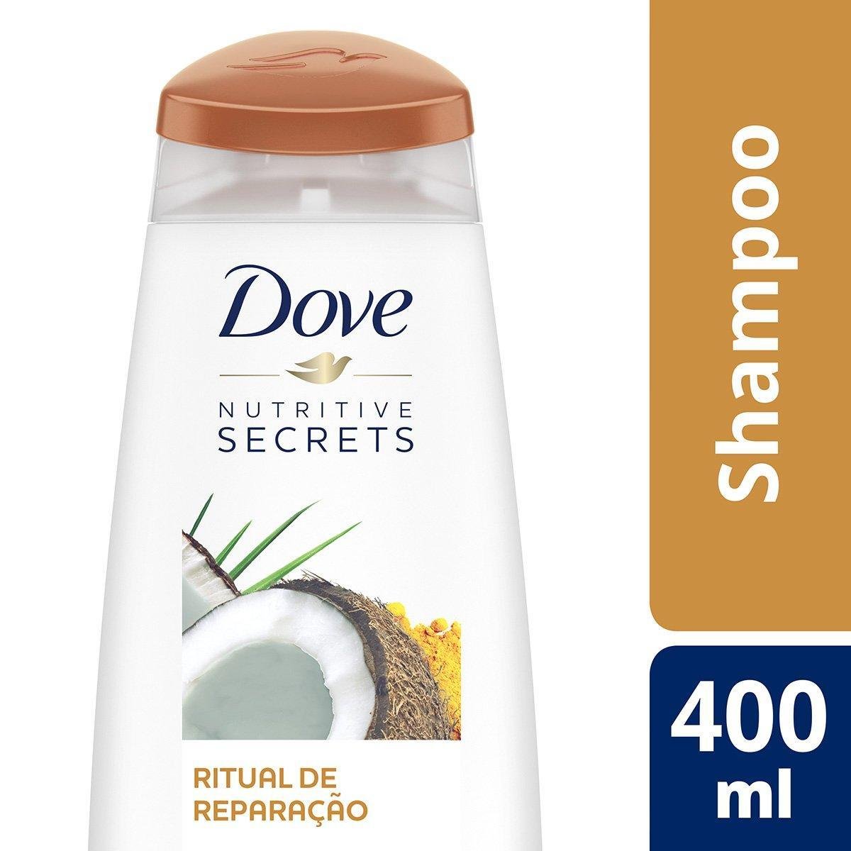 Shampoo Dove Ritual de Reparação Nutritive Secrets 400ml Incolor Zattini