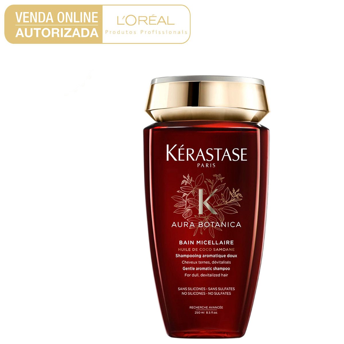 Shampoo Kérastase Aura Botanica Bain Micellaire 250ml - Incolor é ruim? Shampoo Kérastase Aura Botanica Bain Micellaire 250ml - Incolor é boa?