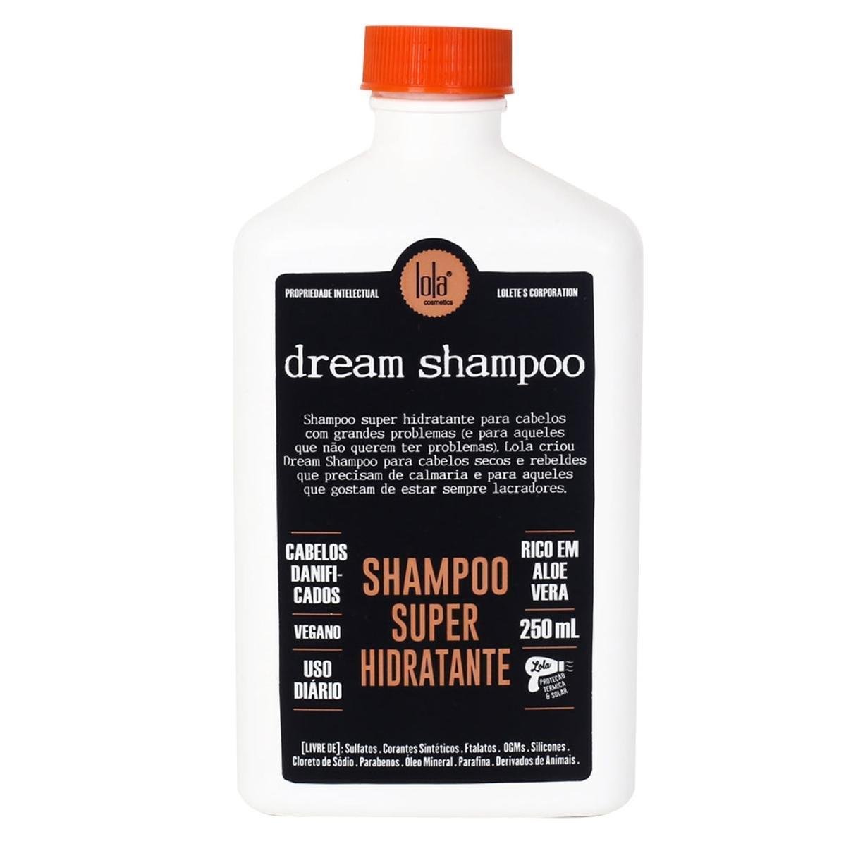 Shampoo Lola Cosmetics Dream Cream - 250ml Menor preço em Shampoo Lola Cosmetics Dream Cream - 250ml