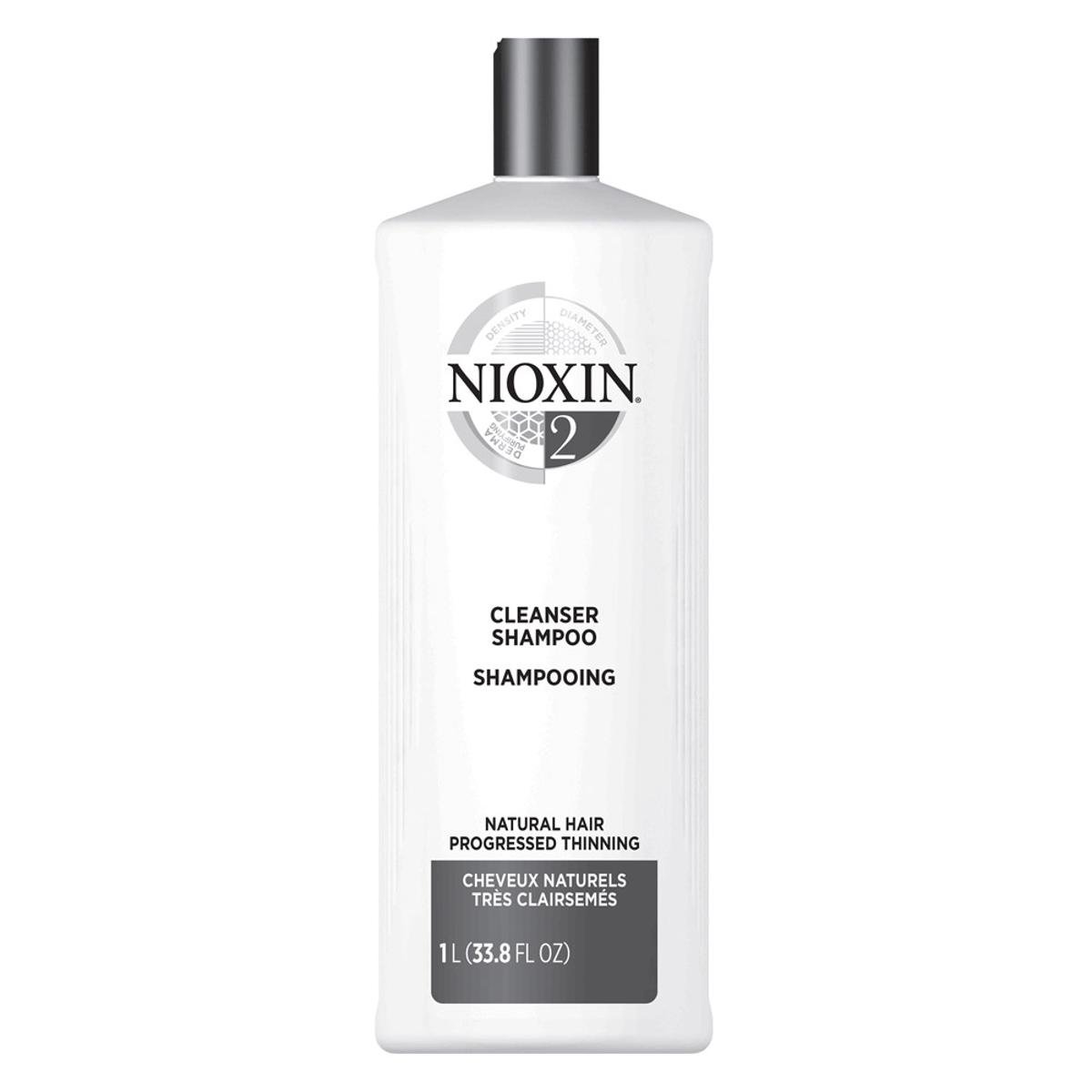 Shampoo Nioxin Scalp Therapy Sistema 2 Tramanho Profissional Shampoo de Limpeza 1L - Incolor Menor preço em Shampoo Nioxin Scalp Therapy Sistema 2 Tramanho Profissional Shampoo de Limpeza 1L - Incolor