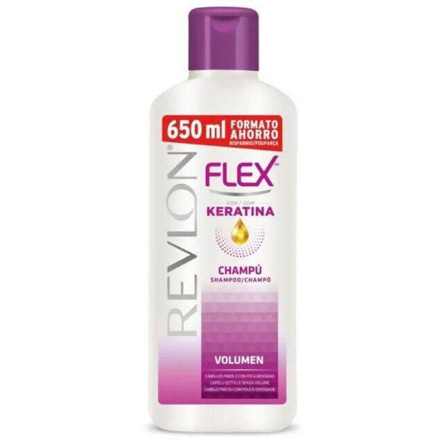 Shampoo Revlon Flex Keratina Volume