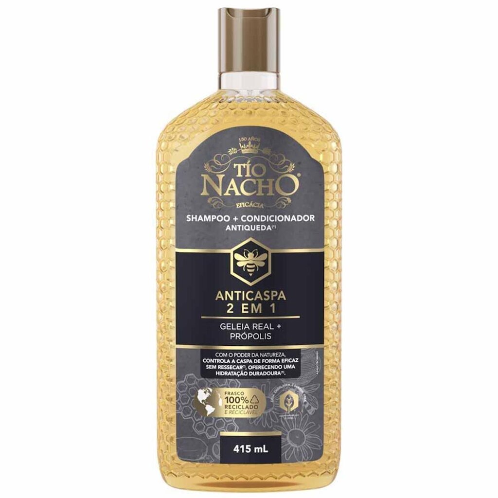 Shampoo Tio Nacho Anticaspa 2 em 1 415 ml