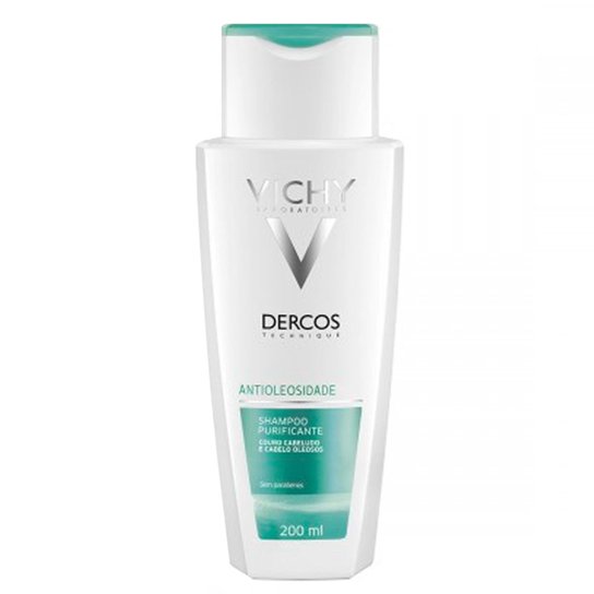 Shampoo Vichy Dercos Antioleosidade 200ml - Incolor