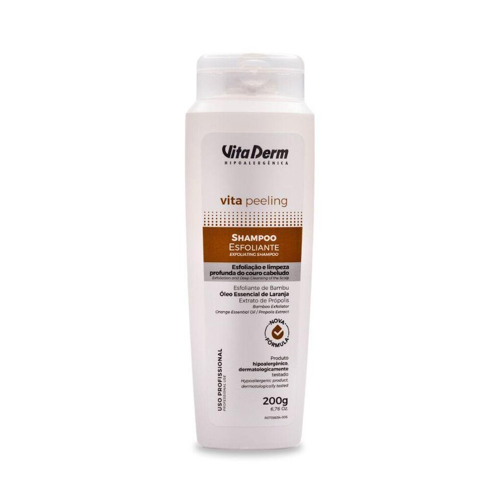Shampoo Vita Derm Vita Peeling Esfoliante 200 g