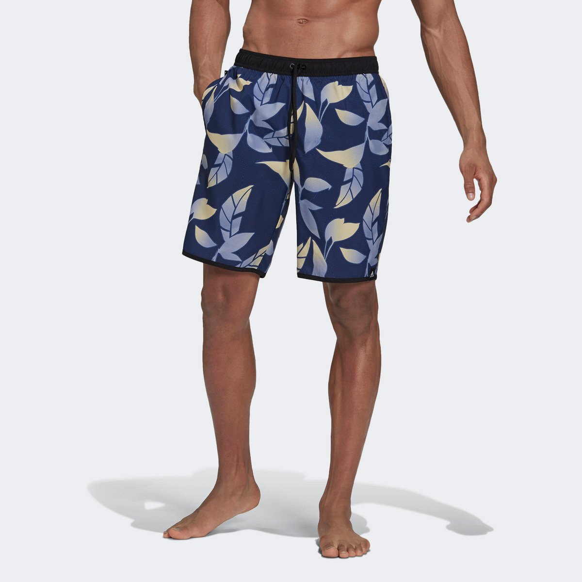 Short Adidas Swim Graphic Masculino - Marinho+Azul Menor preço em Short Adidas Swim Graphic Masculino - Marinho+Azul