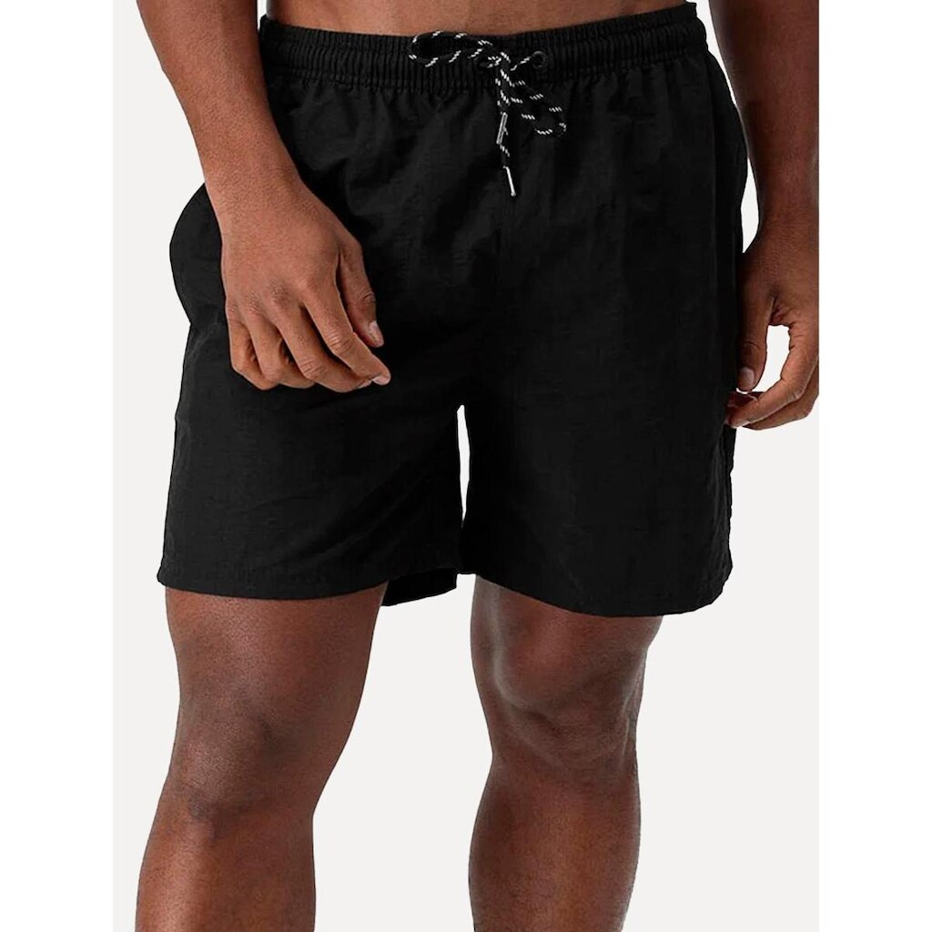 Short Aramis Masculino D'Água Elastico Logo Preto