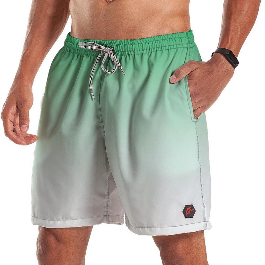 Short Bermuda OverFame Gradiente Tie Dye Verde Light
