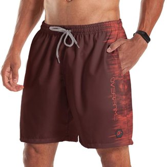 Short Bermuda OverFame Tecnodots Vinho