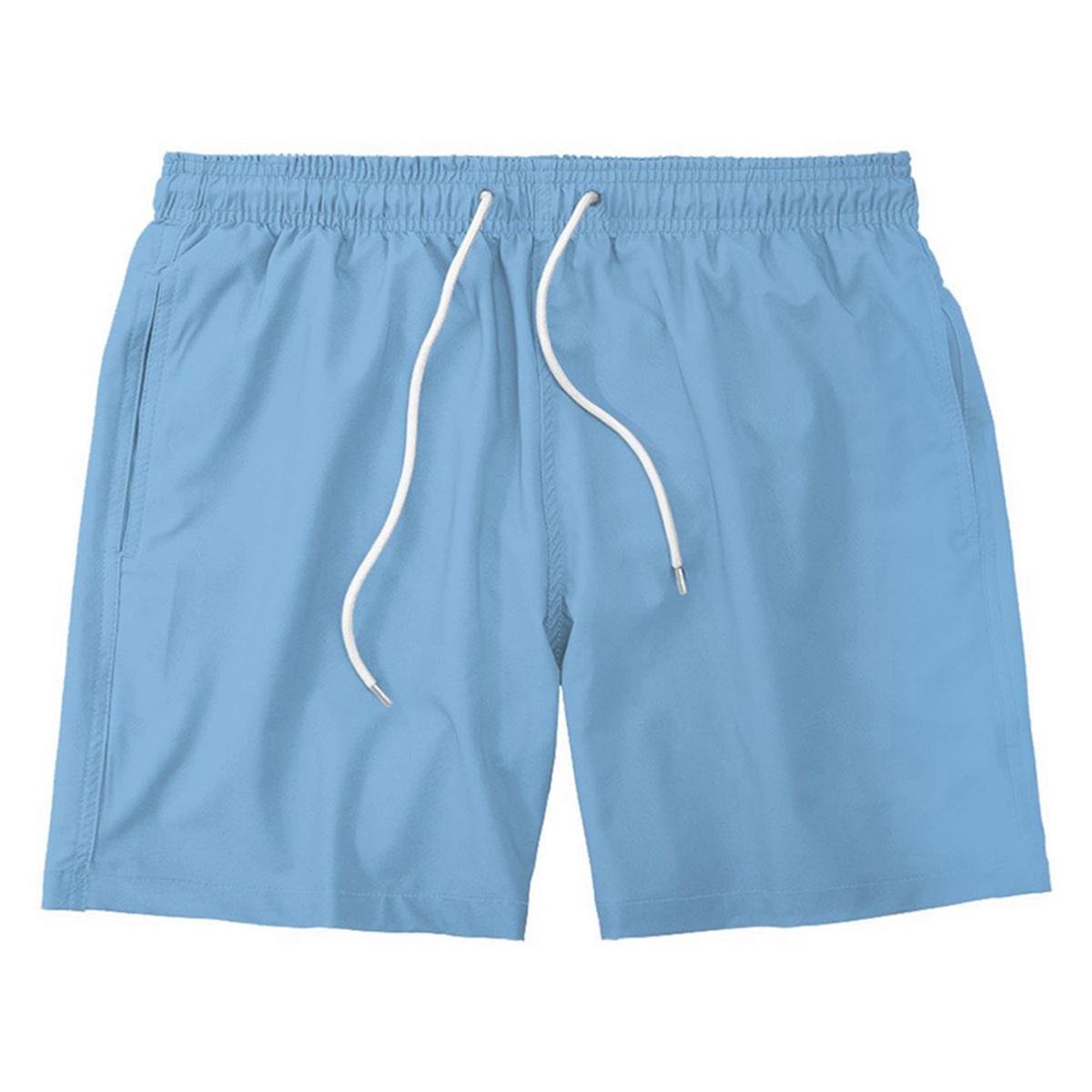 Short Bermuda Praia Tactel Liso Masculino Menor preço em Short Bermuda Praia Tactel Liso Masculino