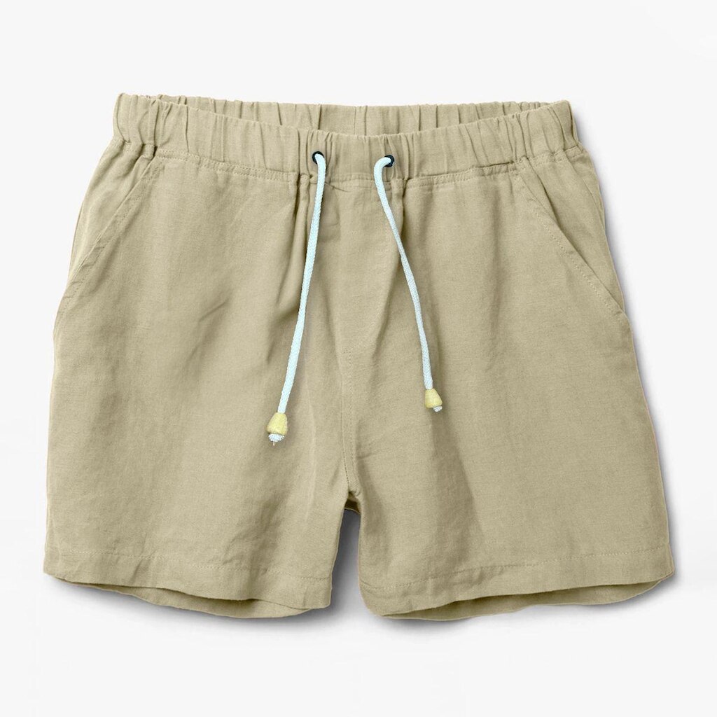 Short de Linho Premium Bermuda Masculina Moda Praia Luxo