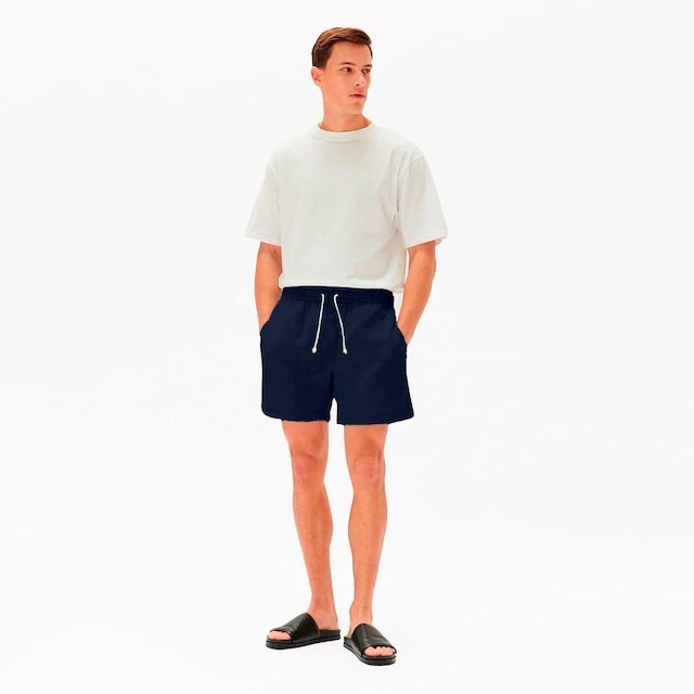 Short de Linho Premium Bermuda Masculina Moda Praia Luxo