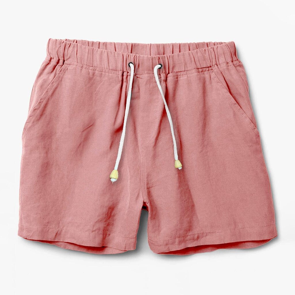 Short de Linho Premium Bermuda Masculina Moda Praia Luxo