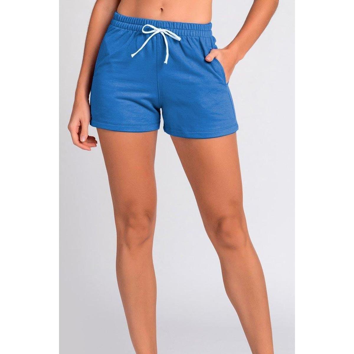 Shorts Feminino Moletom Compre Online Zattini - Main Image