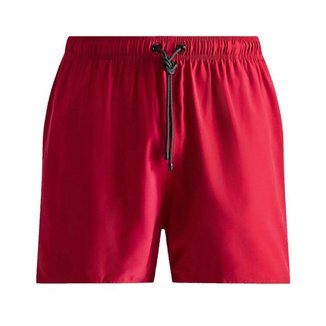 Short de Praia Reserva Bermuda Básica Lisa Masculina Red