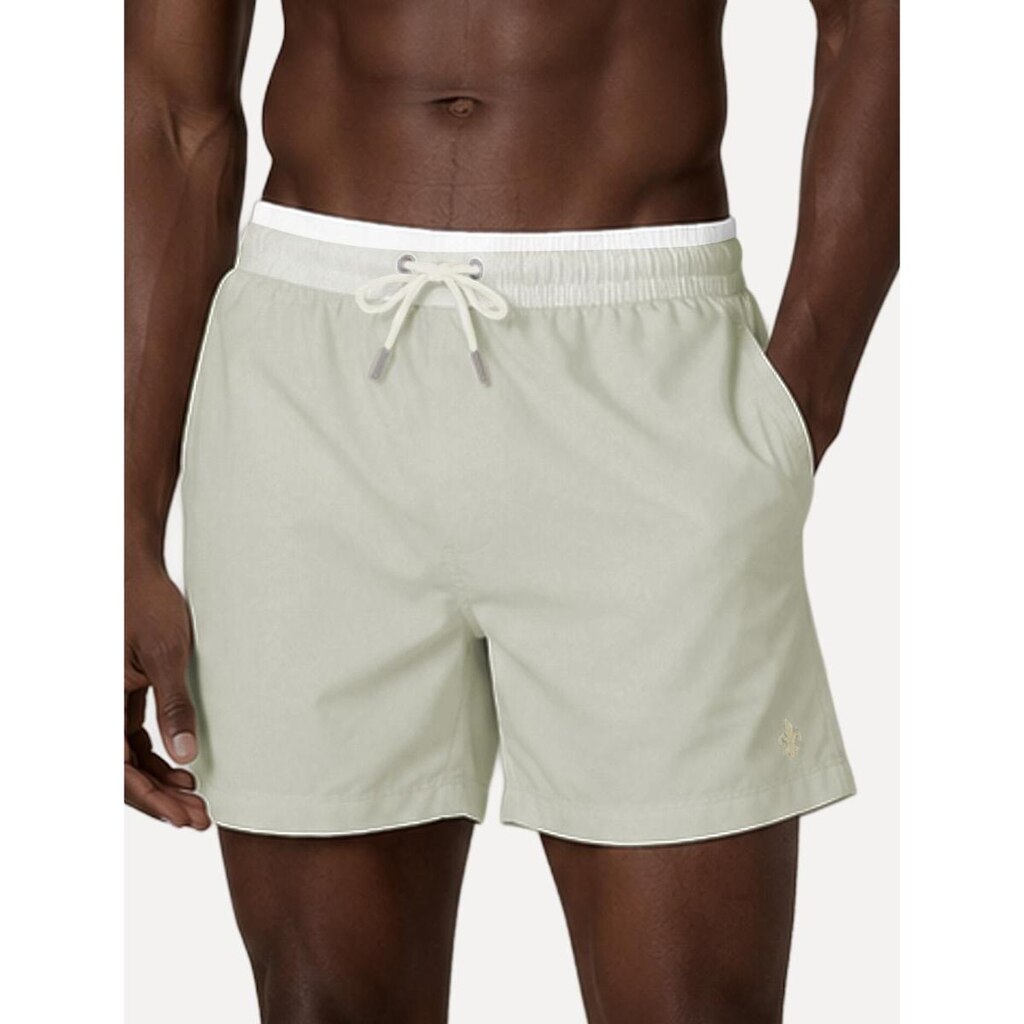 Short Dudalina Masculino Relax Classic Cáqui Claro