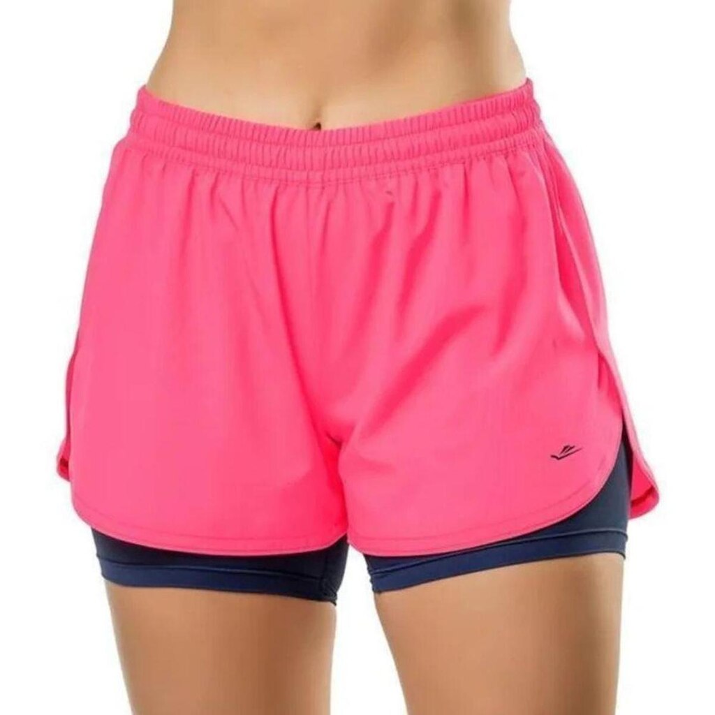 Short Elite Running Feminino  Rosa P