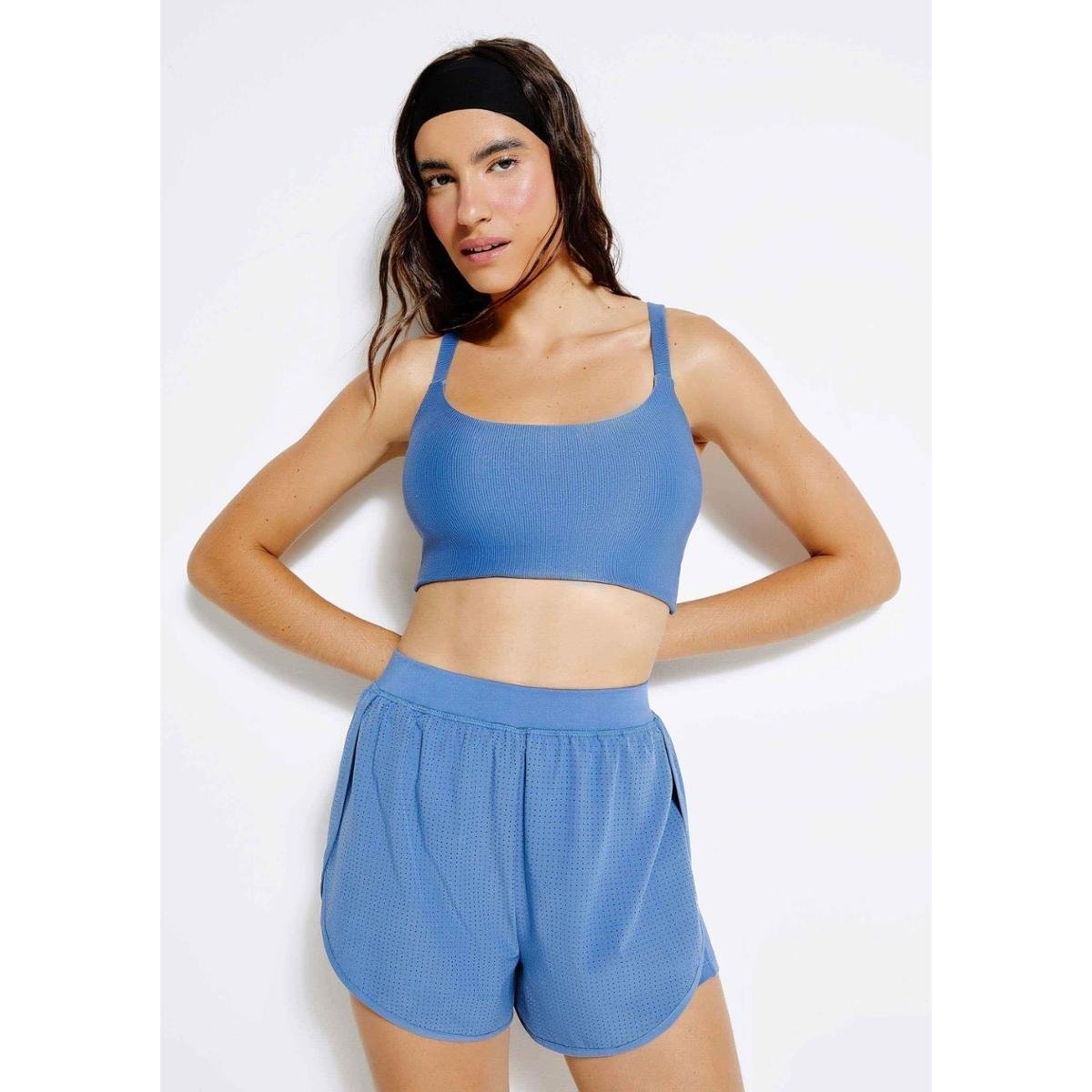 Menor preço em Short Esportivo Hering Sports Texturizado Easy Care Feminino