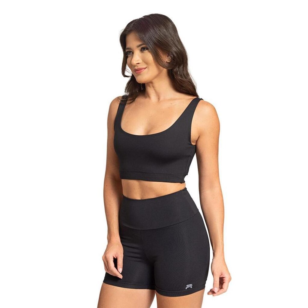 Short Feminino Academia Cós Alto Proteção FPS Esporte Fitness
