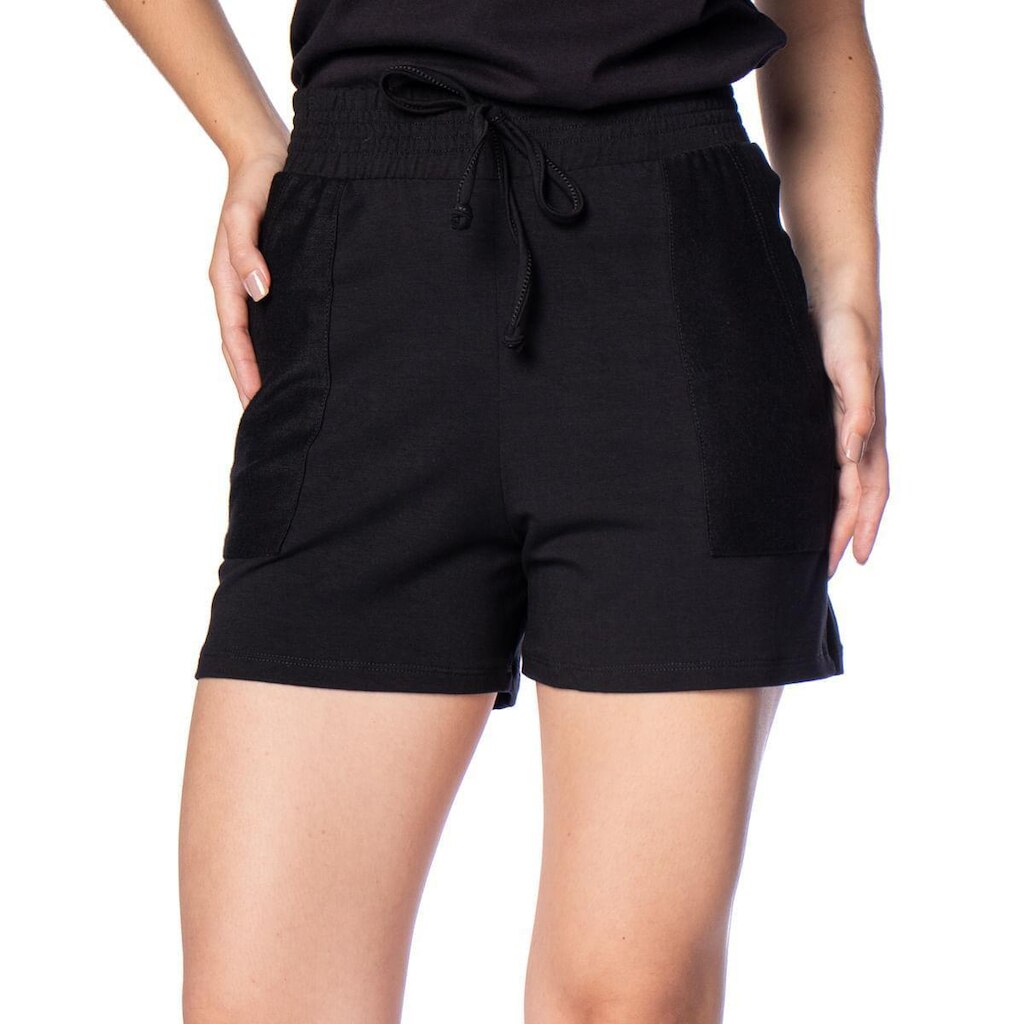 Short Feminino Olho Fatal Molecotton Bolsos Casual