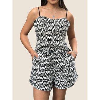 Short Feminino Tribale Chic Colcci Cor:;Tamanho:40